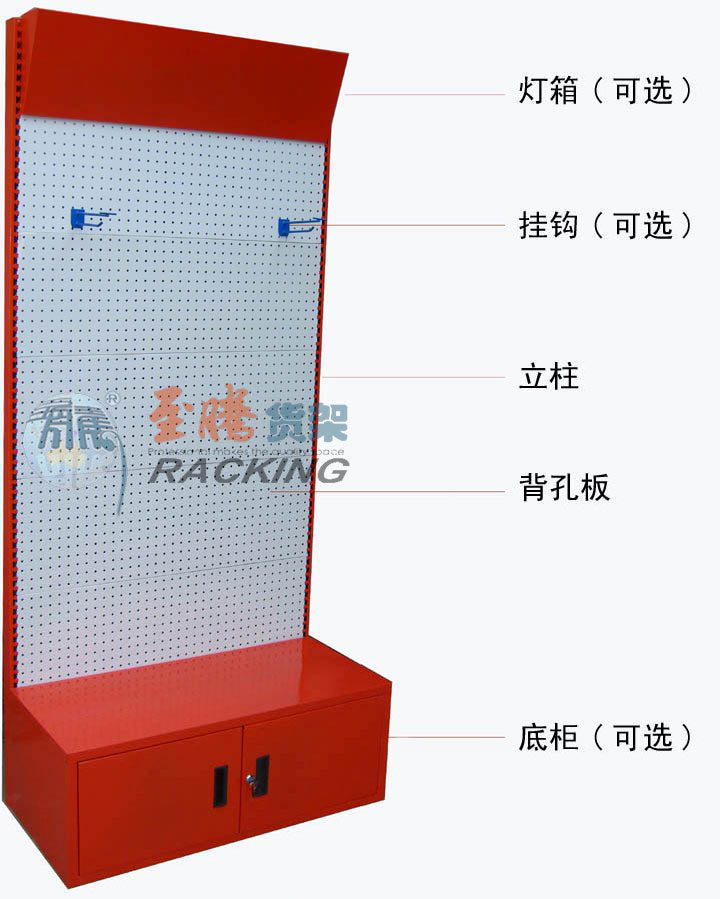 背孔展示架